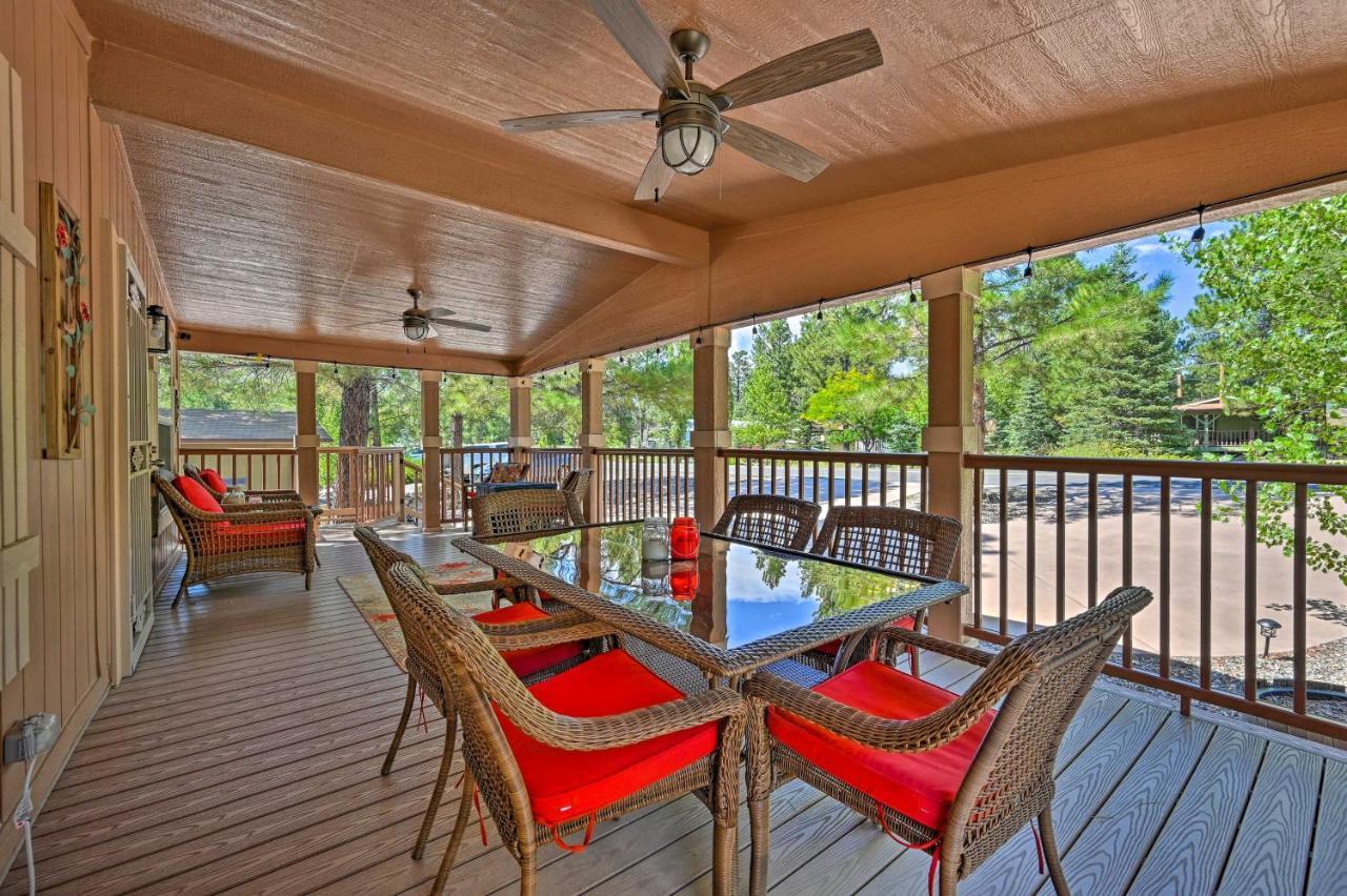 Munds Park Cabin Retreat With Deck And Fire Pit! Exteriör bild